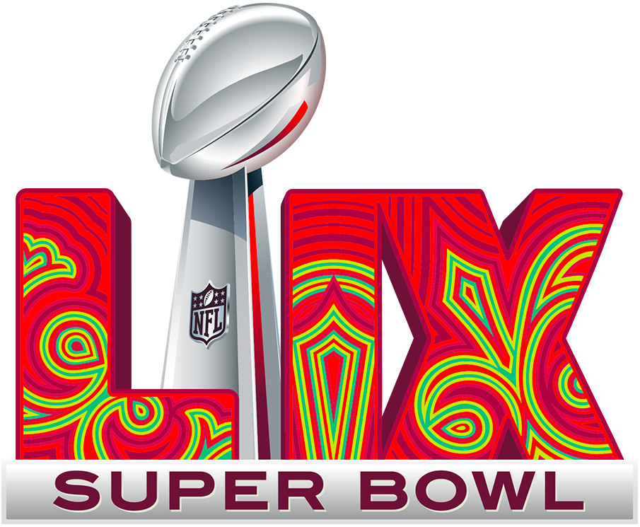 Super Bowl 2025 logo by Queen Tahj Williams